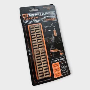 NEW Time & Oak Whiskey Elements Signature Oak Aging Sticks Bourbon Infusion x6